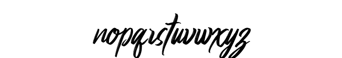 Hibrush DEMO Font LOWERCASE