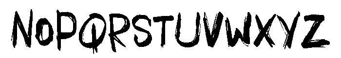 Hidachi Font UPPERCASE