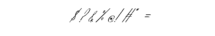 Hidasatie Bastirona DEMO VERSIO Italic Font OTHER CHARS