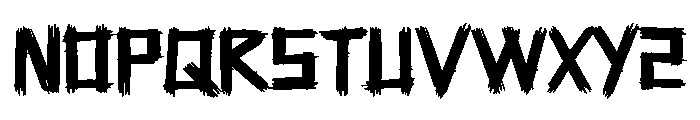 Hiddenbox Font UPPERCASE
