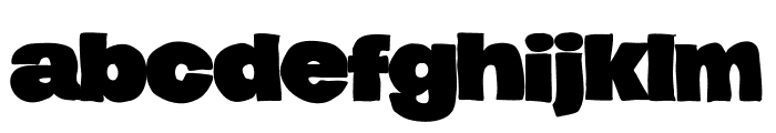 Hierograf Solid PERSONAL USE Font LOWERCASE