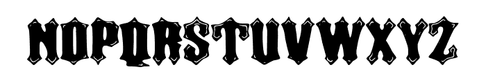 Hierro Templado Font UPPERCASE