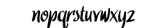 Higeja FREE Font LOWERCASE