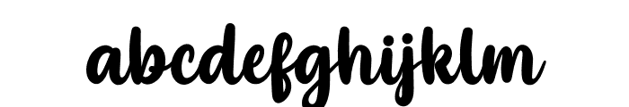High Beginning Personal Use Font LOWERCASE