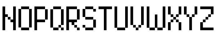 High Pixel-7 Font UPPERCASE