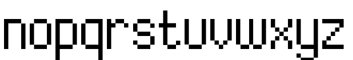 High Pixel-7 Font LOWERCASE