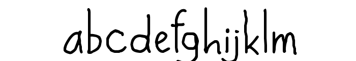 High Sign Font LOWERCASE
