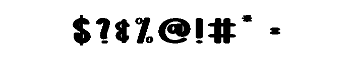 High Thinker Font OTHER CHARS