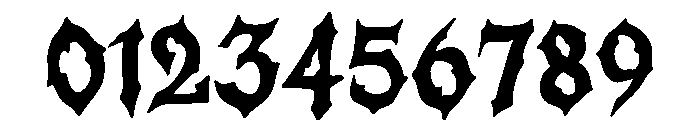 High Trash Font OTHER CHARS