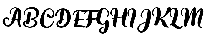 Highest Dafont Regular Font UPPERCASE