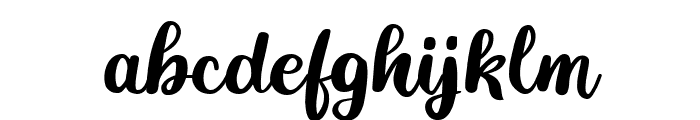 Highest Dafont Regular Font LOWERCASE