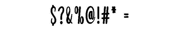 Highland Mountain Font OTHER CHARS