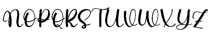 Highland Mountain Font UPPERCASE