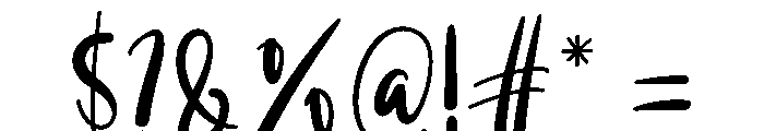 Highland Font OTHER CHARS