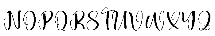 Highland1 Font UPPERCASE