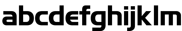 HighlandGothicFLF-Bold Font LOWERCASE