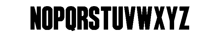 HighriseDemo Bold Font LOWERCASE