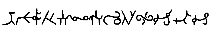 Highschool_Runes_ Font UPPERCASE