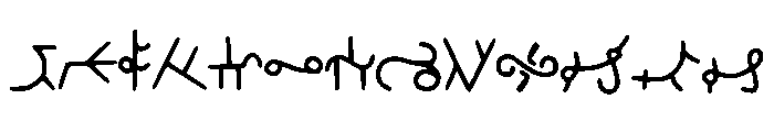 Highschool_Runes_ Font LOWERCASE