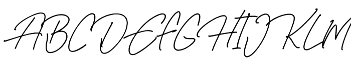 Highvalley Font UPPERCASE