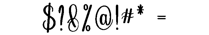Higland Font OTHER CHARS