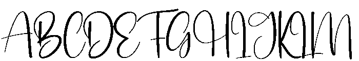 Higland Font UPPERCASE