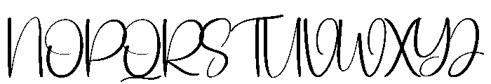Higland Font UPPERCASE