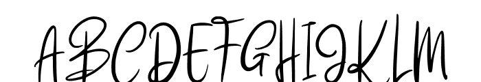 Higlays FREE Font UPPERCASE