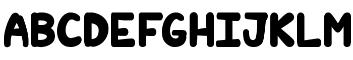 Hilarious Comics light Font UPPERCASE