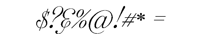 Hillside Calligraphy PERSONAL USE Regular Font OTHER CHARS
