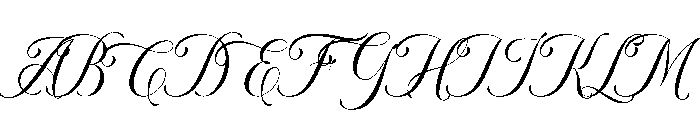 Hillside Calligraphy PERSONAL USE Regular Font UPPERCASE