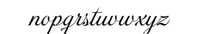 Hillside Calligraphy PERSONAL USE Regular Font LOWERCASE