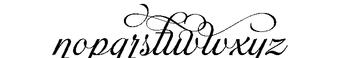 Hillside Swashed PERSONAL USE Regular Font LOWERCASE