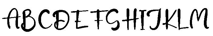 Himalaya Hill Font UPPERCASE