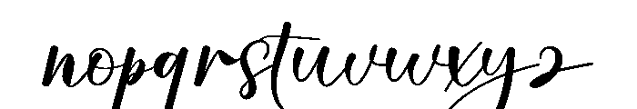 Himalaya2 Font LOWERCASE