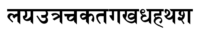 Himalb Regular Font LOWERCASE