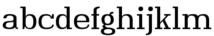 Hindsight Regular Font LOWERCASE