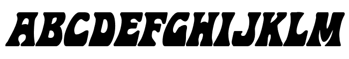 Hip Pocket Condensed Italic Font UPPERCASE