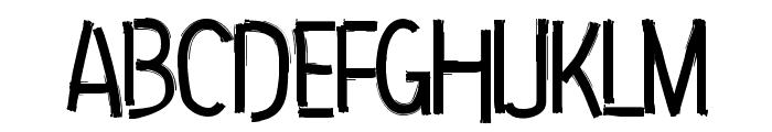 Hip Priest Font UPPERCASE