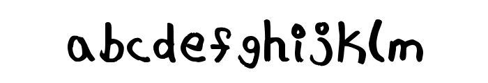 Hipchick Font LOWERCASE