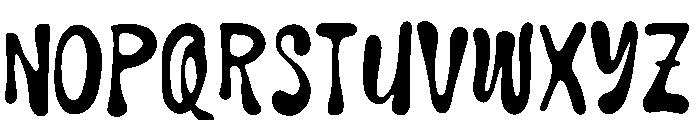 Hippie Fun Font UPPERCASE