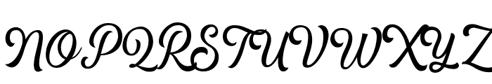 HipsteriousDEMO Font UPPERCASE
