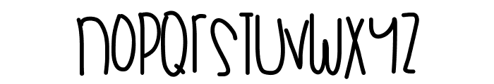 HipstersNight Font LOWERCASE