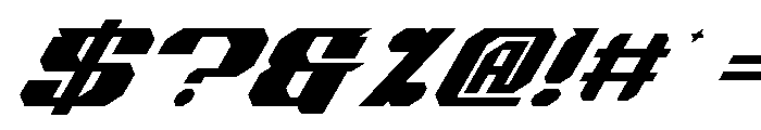 Hirace Personal Use Only Reg Font OTHER CHARS