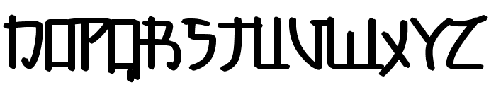 Hirakatana Font UPPERCASE