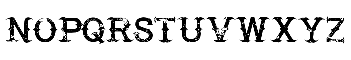 Hire a Cowboy Font UPPERCASE