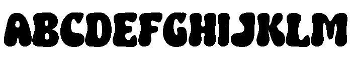 Histea Ballon DEMO VERSION Font UPPERCASE