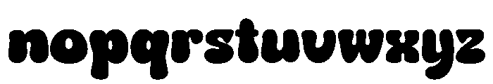 Histea Ballon DEMO VERSION Font LOWERCASE