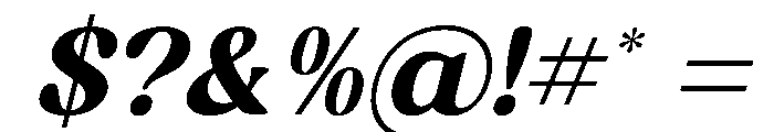 Histore Magical DEMO VERSION Italic Font OTHER CHARS