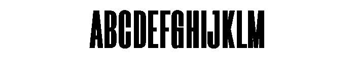Historic Font UPPERCASE